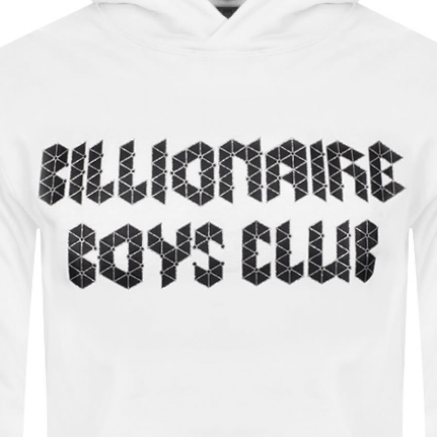 Alternative Image for ProductBillionaire Boys Club Magnetic Logo Hoodie White3